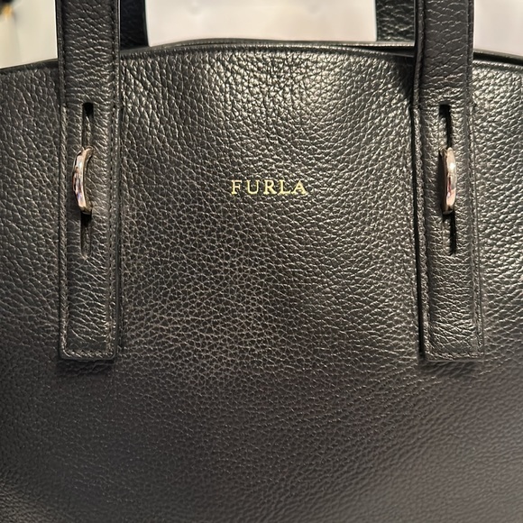 FURLA black handbag - Picture 2 of 5